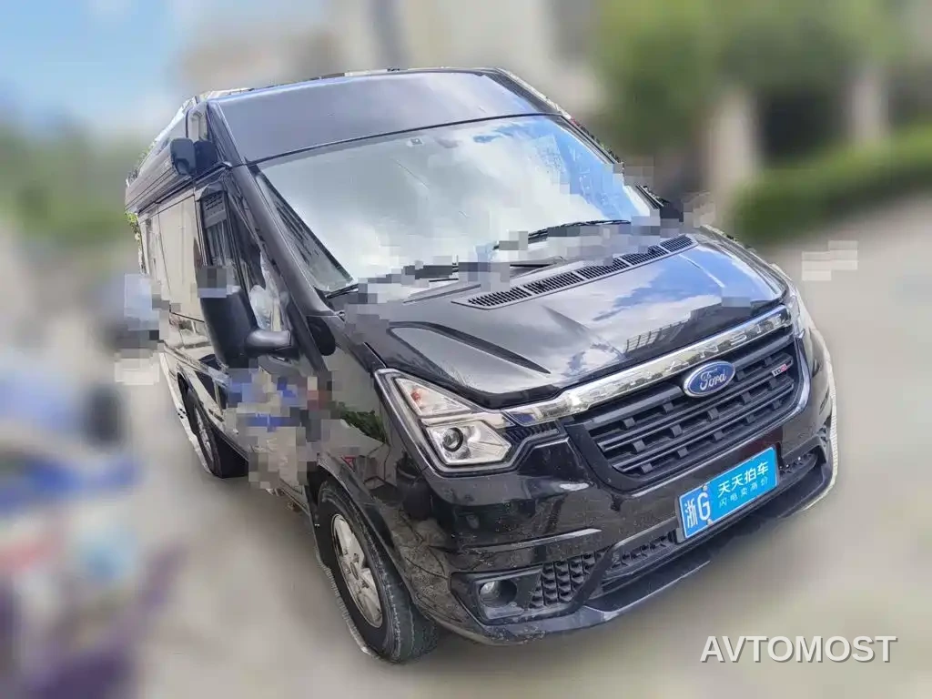 Ford New Generation Transit 2021 Model 2.2T Automatic Logistics Vehicle Pro Short Wheelbase 6-Seat Medium Roof China VI — фото 3