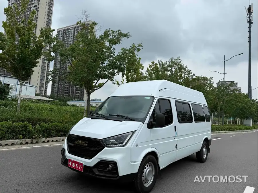 Jiangling Tesun 2021 Model 2.8T Space King Taurus Edition Long Wheelbase Medium-High Roof Single Rear Tire-Step 6-Seater Diesel China VI JX493