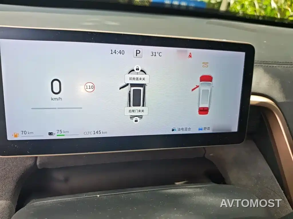 Dongfeng Yipai eπ008 2024 210Max Range Extender 6-Seater — фото 3